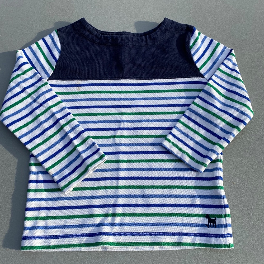 Mini Boden, Size 4-5, boatneck shirt